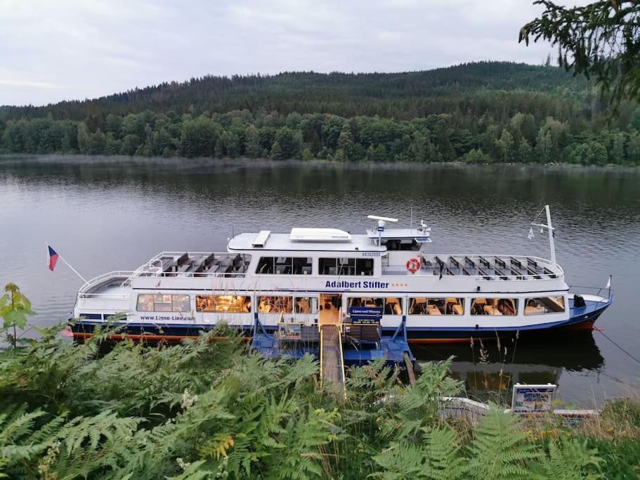 Apartman S Terasou A Vyhledem Na Jezero Lipno Kovarov  Exterior photo